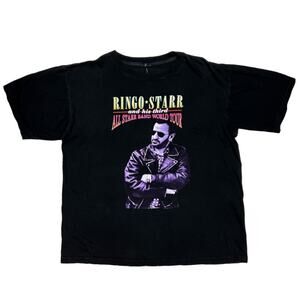 Vintage 1995 Ringo Starr All Star Band World Tour Tee Shirt